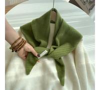 NYSDM Écharpe Triangulaire Britannique Écharpe Triangulaire en Laine de Niche Foulard pour Femme Écharpe tricotée Écharpe tricotée Chaude multifonctionnelle