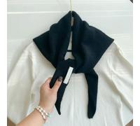 NYSDM Écharpe Triangulaire Britannique Écharpe Triangulaire en Laine de Niche Foulard pour Femme Écharpe tricotée Écharpe tricotée Chaude multifonctionnelle