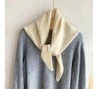 NYSDM Écharpe Triangulaire Britannique Écharpe Triangulaire en Laine de Niche Foulard pour Femme Écharpe tricotée Écharpe tricotée Chaude multifonctionnelle