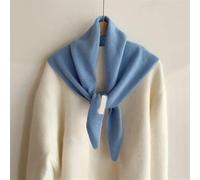 NYSDM Écharpe Triangulaire Britannique Écharpe Triangulaire en Laine de Niche Foulard pour Femme Écharpe tricotée Écharpe tricotée Chaude multifonctionnelle