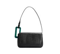 NYSDM Niche Sac à bandoulière tendance pour femme, motif géométrique en acrylique, couleur patchwork, sac compact à la mode, A7