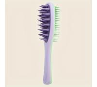 NYSDM Peigne démêlant Double Face pour Massage du Cuir chevelu - Long Manche en ABS, Brosse à shampoing, Gommage corporel avec Poils en Caoutchouc
