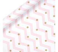 NYSDM Rouleau de papier cadeau Happy Birthday imprimé arc-en-ciel cœur pierre pour anniversaire, mariage, fête prénatale