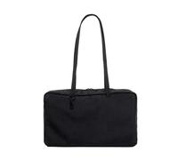 NYSDM Sac fourre-tout léger en nylon Bowler Mode avancé simple décontracté Sac à main grande capacité Sac à bandoulière, Black Big