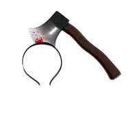 NYSDM Serre-tête d'horreur d'Halloween Simulation couteau effrayant hache, ciseaux de costumade Accessoires de décoration de fête