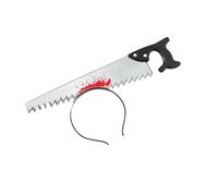 NYSDM Serre-tête d'horreur d'Halloween Simulation couteau effrayant hache, ciseaux de costumade Accessoires de décoration de fête