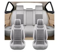 NYSFGOFJGOM Housse SièGe Voiture Housse De Siège Auto Universelle en Lin pour Toyota pour RAV4 pour Avensis T25 T27 Accessoires D'intérieur Couverture Couvre SièGe(SetKhaki)