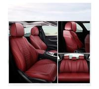 NYSFGOFJGOM Housse SièGe Voiture Housses Siège Auto Luxe Personnalisées pour Nissan pour Qashqai X pour Trail T32 T31 pour Teana J32 Couverture Couvre SièGe(Set Wine)
