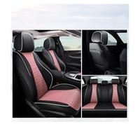 NYSFGOFJGOM Housse SièGe Voiture Housses Siège Auto Luxe Personnalisées pour Nissan pour Qashqai X pour Trail T32 T31 pour Teana J32 Couverture Couvre SièGe(Set Pink)
