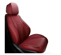 NYSFGOFJGOM Housses De Siège Auto Personnalisées pour VW pour CC pour Bora pour Jetta pour T-Roc Accessoires D'intérieur Couverture Couvre SièGe(1PCWine)