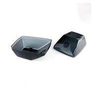 NYSFIFHSKFH Clignotant Miroir Porte Lot de 2 lentilles de clignotant avant noir brillant pour Mercedes W463 G500 G550 G55 G63 G65 (1986-2018)(Noir brillant)