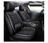 NYSGMVBDOFH Auto Respirable Convient Housses Siège Auto Complètes en Cuir pour Ford pour Focus pour Kuga pour Puma pour Mustang Mach-E(Grey)