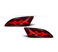 NYSGMVBDOFH Feu arrière remorque Pour Toyota pour Camry 2015 2016/pour Fielder 2015-2018 feu arrière de frein coulant clignotant LED pare-chocs réflecteur lumière Feux de recul(Smoke B)