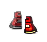 NYSGMVBDOFH Feu arrière remorque Pour Toyota pour Land pour Cruiser pour Prado 2010-2016 DRL frein arrière clignotant voiture feu ensemble paire de feux LED Feux de recul(Rouge)