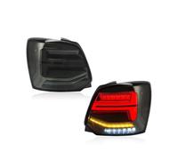 NYSGMVBDOFH Feu arrière remorque Pour VW Pour Vento Pour Polo 11-17 Clignotant De Frein Inverse Ensemble Feu Arrière Voiture Plug And Play Paire Feux ARRIÈRE LED Feux de recul(Smoker)