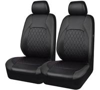 NYSLDSCO Housse Siege Avant 4 adapte pour Honda Stream 2000-2014 | Housses de siege auto en cuir PU avec mousse de 5mm et coutures airbag, assurant une protection durable des sieges avant.