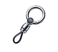 NYSLDSCO Voiture Alliage de Zinc Porte clés, pour Changan CS35 Plus CS55 Plus CS75 Plus Eado UNI-T X5 X7 à 360 degrés Rotation Multifonctionnel Anti Perte Porte Clef Accessoires,A-M