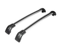 NYSQOFMB Barres Toit Barres Toit Verrouillables pour Lincoln pour Nautilus 2019-2023 U540 2 Pièces Transversales Noires Réglables Barre Supérieure Voiture
