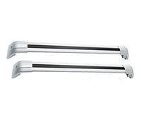 NYSQOFMB Barres Toit Barres Transversales Toit Verrouillables en Alliage D'aluminium pour Jaguar F-Pace 2016-2024 2 Pièces Barre Supérieure Voiture(Argent)