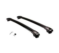 NYSQOFMB Barres Toit Barres Transversales Universelles en Aluminium pour Kia pour Carnival 2021-2025, pour SUV Camping Voyage Et Chargement Barre Supérieure Voiture(Noir)