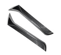 NYSQOFMB Becquet Toit Arrière Becquets latéraux de Lunette arrière de Voiture, Kits de carrosserie pour VW pour T-ROC SUV A11 MK1 R pour TDI 2017-2023(Fibre de Carbone)