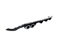 NYSQOFMB Becquet Toit Arrière Ensemble de becquets de Pare-Chocs arrière pour VW pour Polo MK6 2019 + diffuseur de Pare-Chocs arrière(Matte Black)