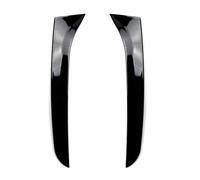 NYSQOFMB Becquet Toit Arrière Lot 2 becquets latéraux Lunette arrière ABS Noir Brillant pour VW pour Passat B7 Wagon 2011, 2012, 2013, 2014, 2015