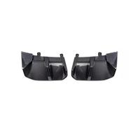 NYSQOFMB Becquet Toit Arrière Lot de 2 diffuseurs lèvre arrière de Voiture, Autocollant décoratif pour BMW ix3 G08 2021 2022 2023 2024(Look de Carbone)
