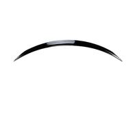 NYSQOFMB Becquet Toit Arrière pour Mercedes C 2015-2021 Coupé C205 Classe C pour AMG Ailes arrière Ailes becquet Vent Ailes Becquets Coffre Lèvre(Noir Brillant)