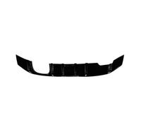 NYSQOFMB Becquets Arrière pour Ford pour Fiesta St MK7 2012-2017 Voiture Pare-Chocs Arrière Diffuseur Lèvre Séparateurs Pare-Chocs Arrière Protecteur Aileron Coffre(Noir Brillant)