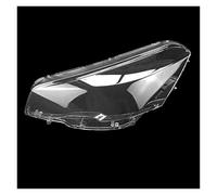 NYSQOFMB Bloc Optique Coque Phare Avant Transparente Pour Peugeot 508 2015-2017 Caches Phares Transparents(La gauche)