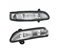 NYSQOFMB Clignotant Rétroviseur Clignotant De Rétroviseur Gauche + Droit pour Mercedes W211 W221 2007-2010 A2198200521 A2198200621 Clignotant Rétroviseur Voiture