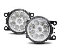 NYSQOFMB Coque Phare Lot 2 feux antibrouillard 30 W pour Iveco pour Daily VI 2014-2023 H11 LED voiture feux circulation diurnes antibrouillard DRL 3000LM Abat-jour Phare Avant(LH Orange)