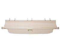 NYSQOFMB Couverture Cargaison Cache-Bagages Arrière pour Jeep pour Compass 2012-2016 Pare-Soleil Panneau Séparation Stores Confidentialité Sécurité Couverture Cargaison Coffre(Beige)