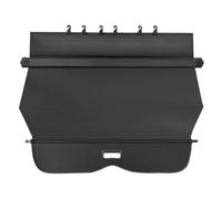 NYSQOFMB Couverture De Coffre Rétractable pour Pilot 2023 Porte-Colis Bouclier Anti-Regard Confidentialité Accessoires D'intérieur Automobile Panneau Soleil Couverture Cargaison(Canvas)