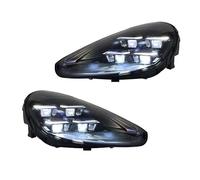 NYSQOFMB Covers Phares Pour Cayenne Phares Assemblage Mise À Niveau 2024 Style LED Matrice 2011-2018 Couverture phare avant