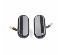 NYSQOFMB Feu Clignotant Rétroviseur Feu De Position Latéral Dynamique À LED pour Voiture pour Nissan pour Cube Z11 pour Tiida C11 pour Note E11 NE11 pour Micra K12 NP300 Clignotants Latéraux(Noir)