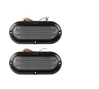 NYSQOFMB feu stop Feu Arrière À LED 4 1 Pare-chocs Clignotant Freinage Pour Camion Semi-remorque Véhicules Travail Lampe DRL 12 V 24 Stroboscopique(2pcs Flash Taillight)