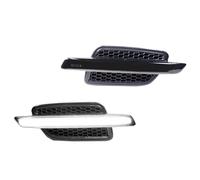 NYSQOFMB feu stop Feux Position Latéraux À LED Fumés Ambre/blanc Pare-chocs Avant Voiture Clignotants Feux Stationnement Pour Pontiac G8 2008-2009(Smoked Lens White)