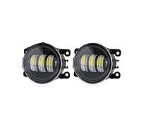 NYSQOFMB Feux Antibrouillard Feu Antibrouillard LED Pour Peugeot 107 207 307 3008 206 Automatique 8000 Lm 30 W Blanc Jaune 12 V Étanche Phares antibrouillard(P-White)