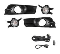 NYSQOFMB Feux Antibrouillard Feux Antibrouillard À LED Pour Chevy Pour Cruze 2009-2014 Phares Couvercles Cadre Calandre Kit De Câblage 12 V Phares antibrouillard(Led Yellow)