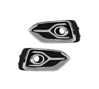 NYSQOFMB Feux Antibrouillard Pour Hyundai Pour Accent 2018-2020 Feux De Jour Antibrouillard Clignotants LED Clignotantes Phares Automatiques Phares antibrouillard(3 Colors)