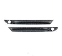 NYSQOFMB Feux Antibrouillard Pour Mazda CX-5 CX5 2017-2021 Aspect Carbone Pare-chocs Avant Antibrouillard Feu Brouillard Garniture Autocollant Cadre Couverture Grille Phares antibrouillard