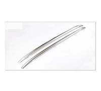 NYSQOFMB Galerie Toit pour Cayenne pour Turbo S 2018-2025 Barres Toit Voiture Barres Porte-Bagages Barre Transversale Supérieure Rail Support Support Toit(Argent)