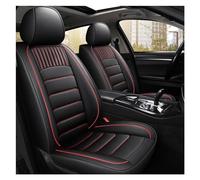 NYSQOFMB Housse De Siège Voiture en Cuir pour Chevy pour Cruze pour Lanos pour Cobalt pour Captiva pour Niva Accessoires Automobiles Housse Siege Voiture(Noir Rouge)