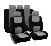 NYSQOFMB Housse De Siège Voiture Protection pour Accoudoir pour Capture pour Clio 4 pour Fluence pour Kadjar pour Kaptur pour Koleos pour Laguna Housse Siege Voiture(5 Seat Grey)