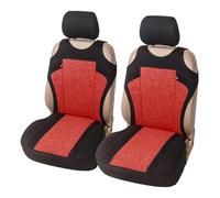 NYSQOFMB Housses De Siège Voiture pour Land pour Rover pour Freelander 1 2 pour Defender pour Discovery pour Gilet Housse Siege Voiture(Rouge)