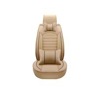 NYSQOFMB Housses De Siège Voiture pour Skoda pour Fabia 2 pour Karoq pour Superbe 3 4 pour KAMIQ Protections Housse Siege Voiture(Luxury Beige)