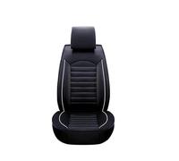 NYSQOFMB Housses De Siège Voiture pour Skoda pour Fabia 2 pour Karoq pour Superbe 3 4 pour KAMIQ Protections Housse Siege Voiture(Black White)