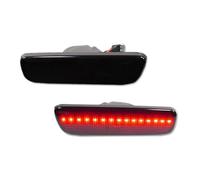 NYSQOFMB Indicateur Pour Lexus RX300 1999 2000 2001 2002 2003 Voiture LED Avant Arrière Côté Marqueur Clignotants Feux de Gabarit Stationnement Clignotant Du Rétroviseur Droit(2pc Rear Red)